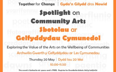 Spotlight on Community Art｜Sbotolau ar Gelfyddydau Cymunedol
